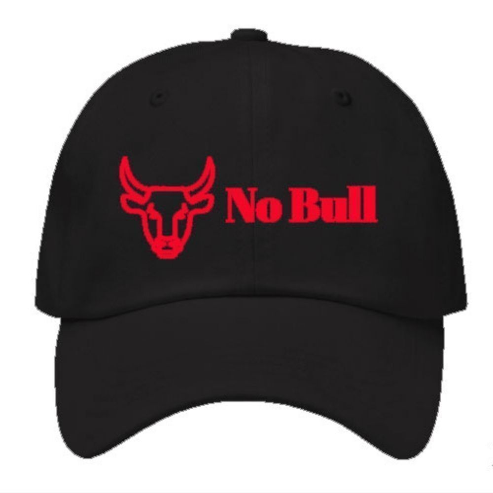 "Blackout Bullhead: The 'No Bull' Statement Hat"